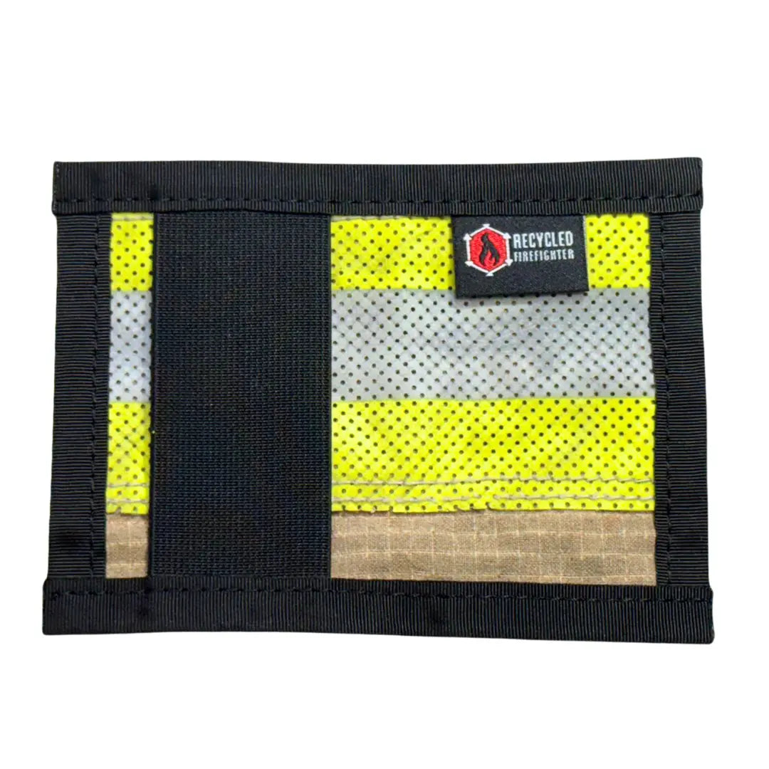 Recycled Firefighter Rookie Wallet - Bunker Gear Edition — product view 10