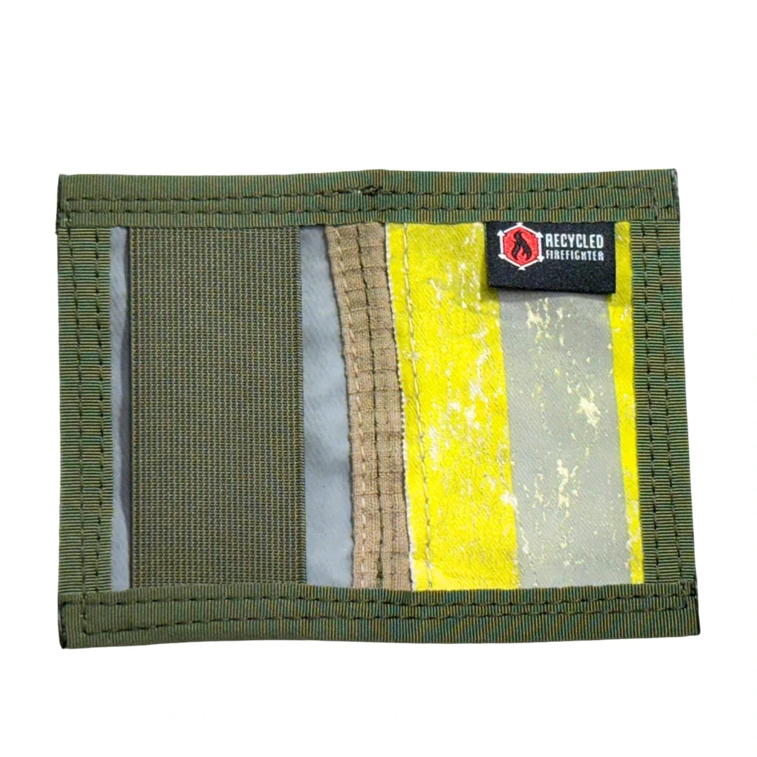 Recycled Firefighter Rookie Wallet - Bunker Gear Edition — product view 11