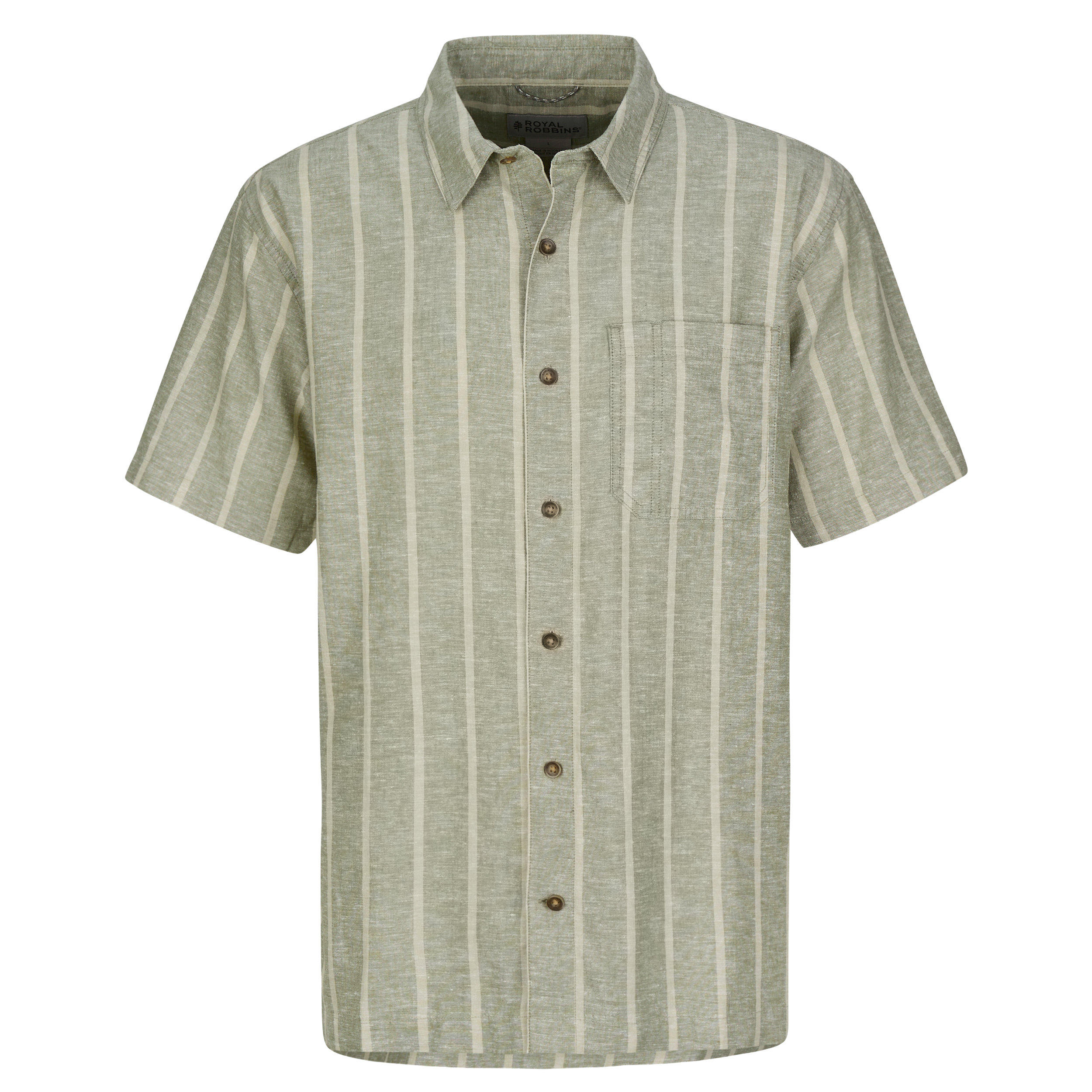 Royal Robbins men's Hemp Pucker S/S manufacturer front view