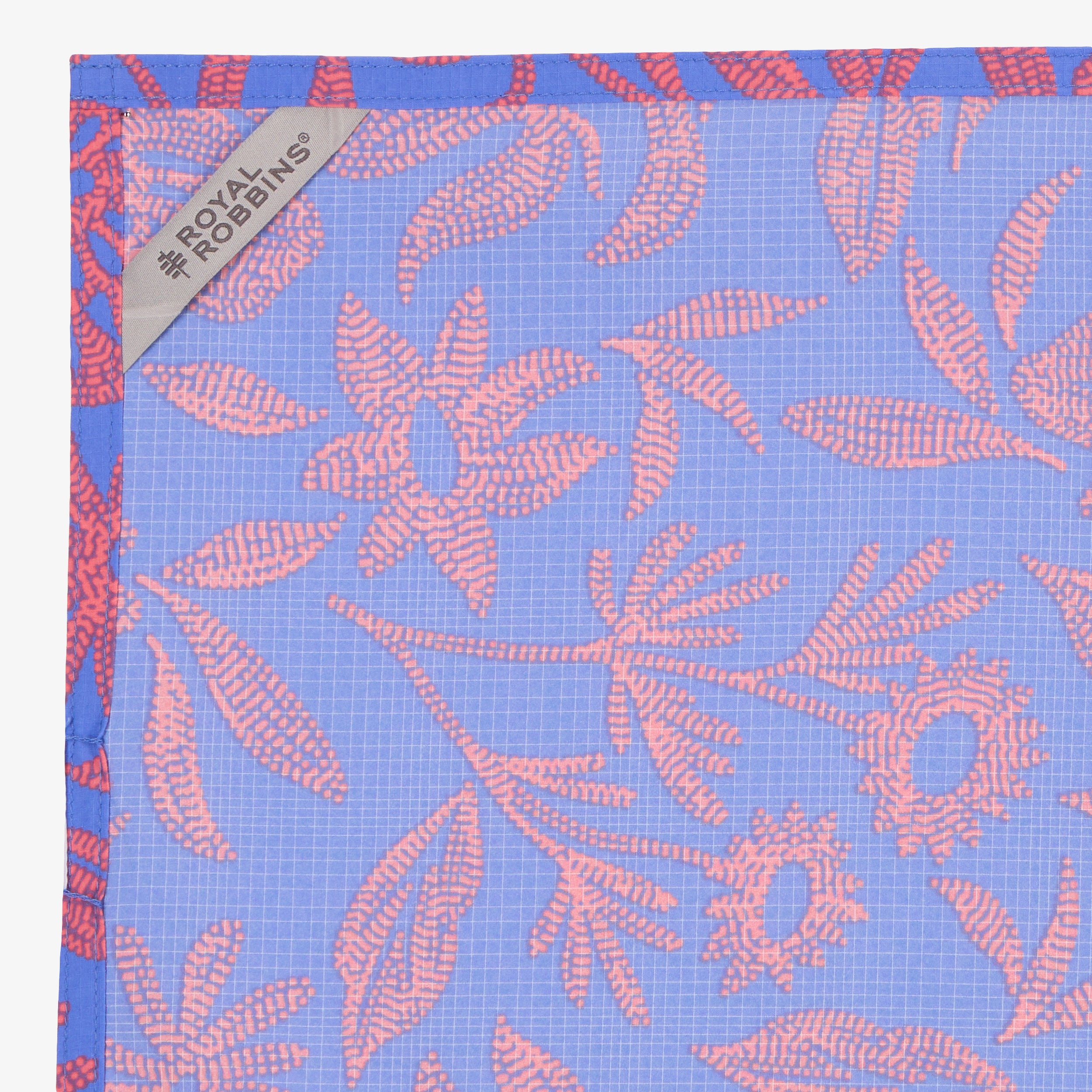 Royal Robbins Salathé Bandana manufacturer fabric and corner detail