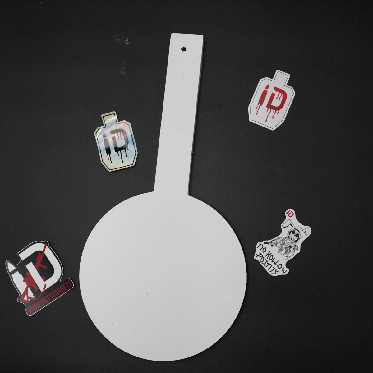 Infinity Targets Rubber Gong Target Hangers