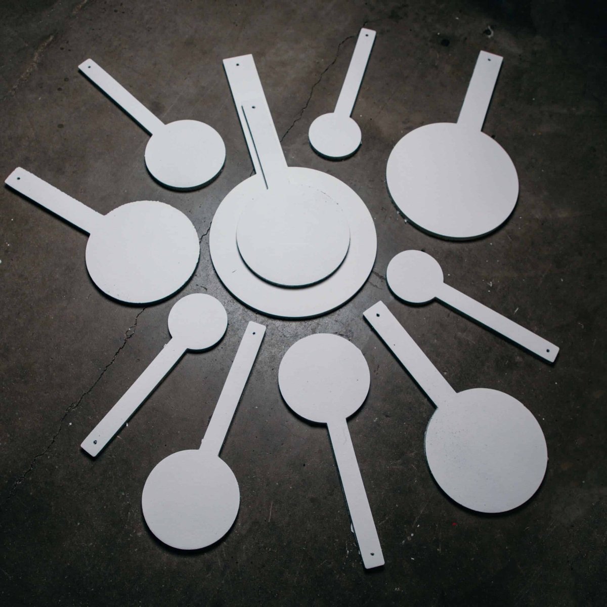 Infinity Targets Rubber Gong Target Hangers
