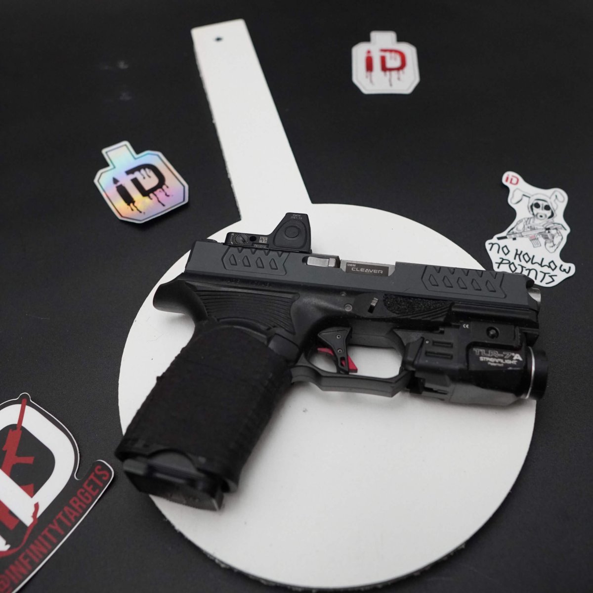 Infinity Targets Rubber Gong Target Hangers