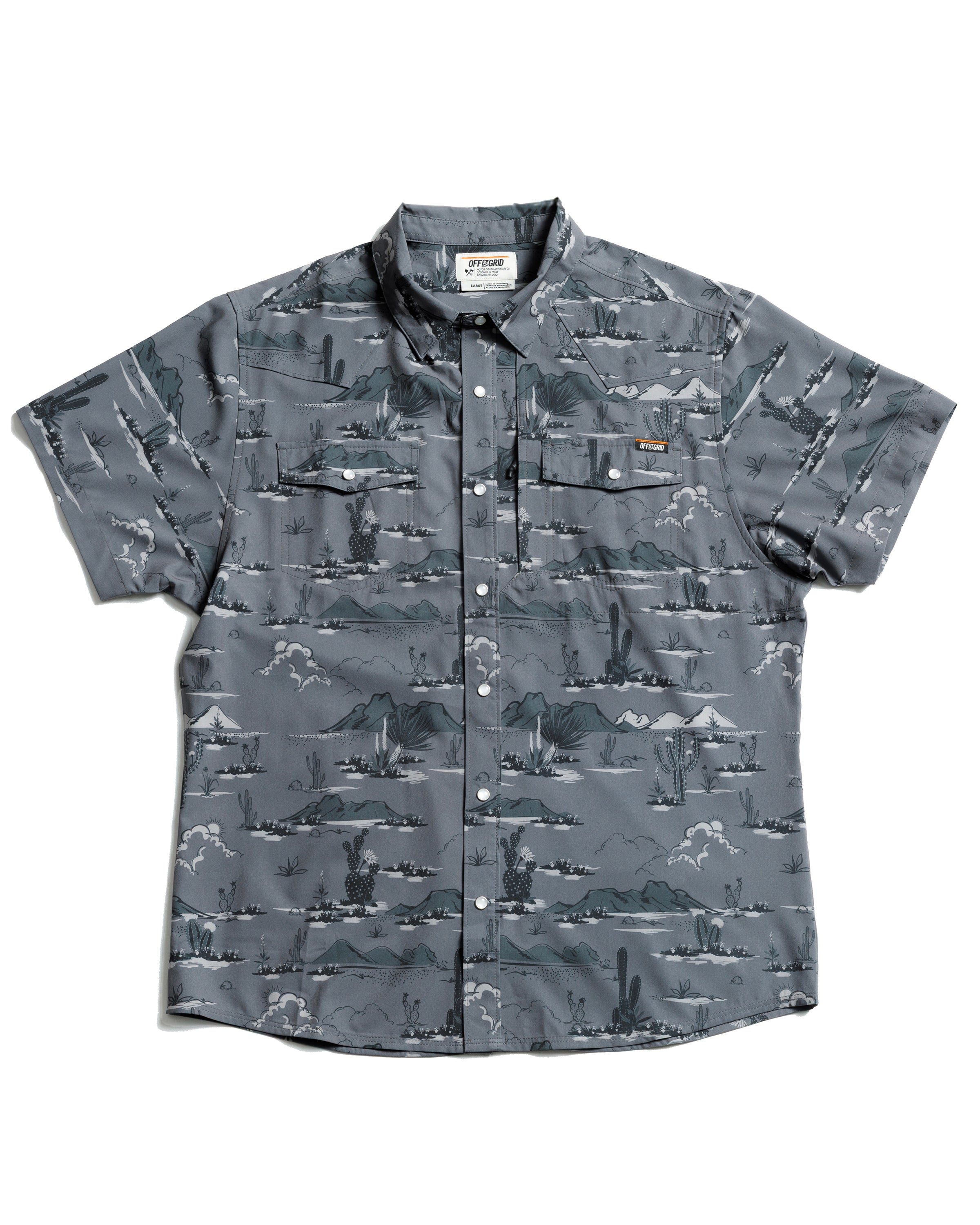 Off The Grid Surplus San Saba SS Shirt - Castlerock