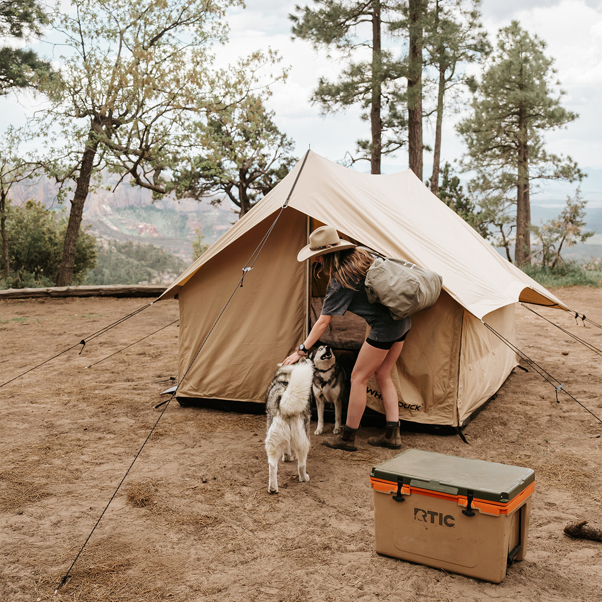 White Duck Rover Scout Tent