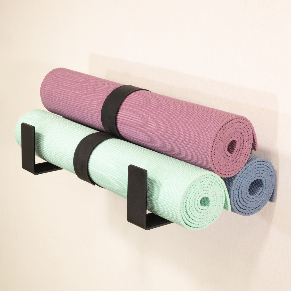 Serenity Yoga Mat Display | Minimalist Rack | X-Large - product view 1