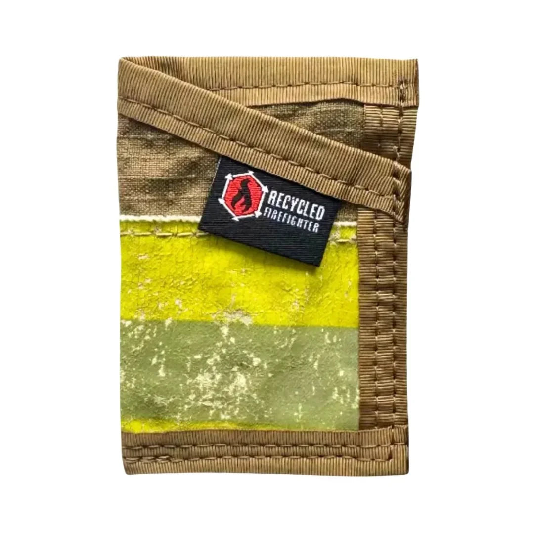 Recycled Firefighter Sergeant Wallet - Bunker Gear Edition — product view 3