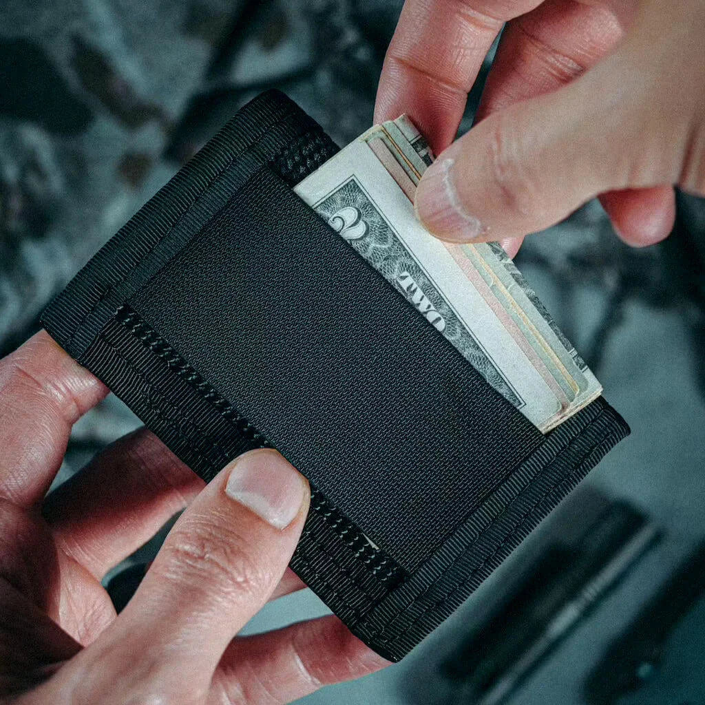 Recycled Firefighter Sergeant Wallet - Firehose Edition — product view 14
