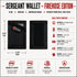 Recycled Firefighter Sergeant Wallet - Firehose Edition — product view 3