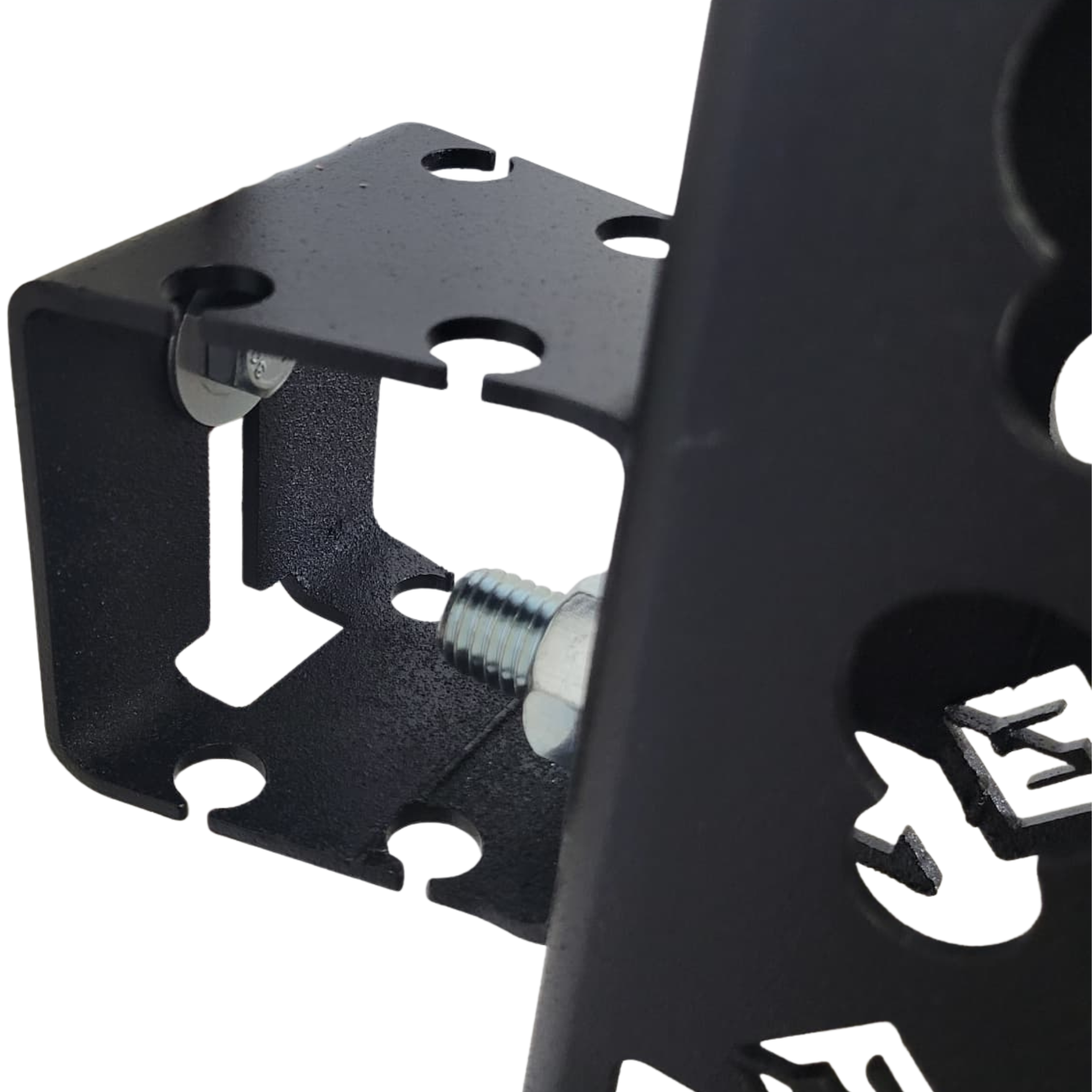 IronKeep Shard Storage Rail – Wall Mounted 3x3 Rack Attachment Organizer (5/8" & 1" Compatible) by F and F Steel