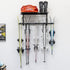 StoreYourBoard Lone Peak 5-Pair Ski Rack & Shelf — product view 1