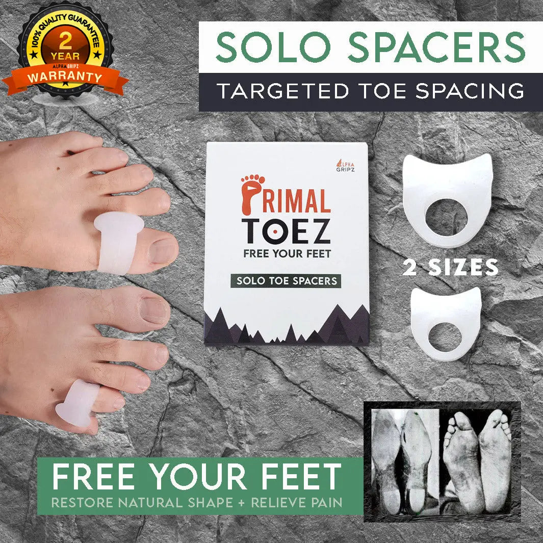 Primal Toez 'Solo Spacers' by Alpha Gripz
