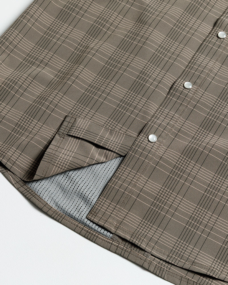 Off The Grid Surplus Deke SS Shirt - Beluga Brown