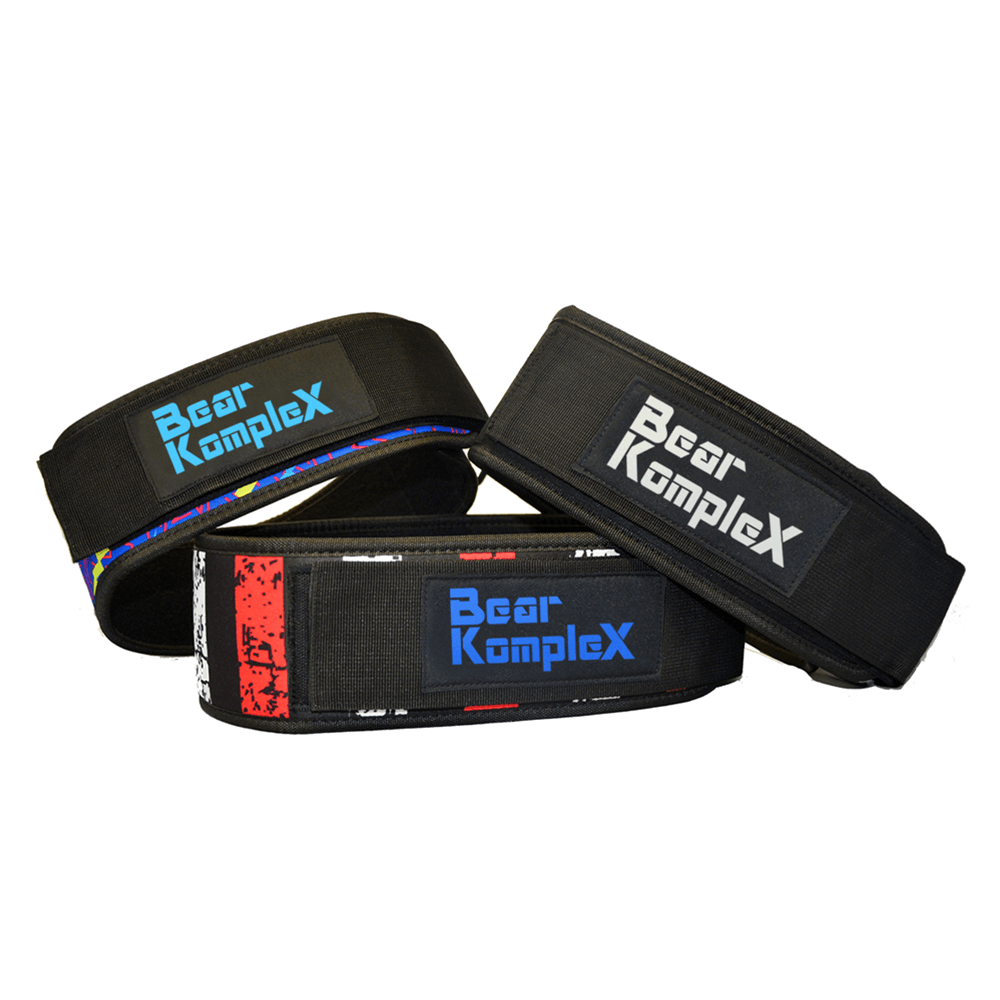 BKX - STRAIGHT 4" Belt by Bear KompleX