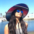 COR Surf Straw Lifeguard Sun Beach Hats for Adults - Sarape — view 3
