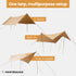 White Duck Sunshade Tarp 100