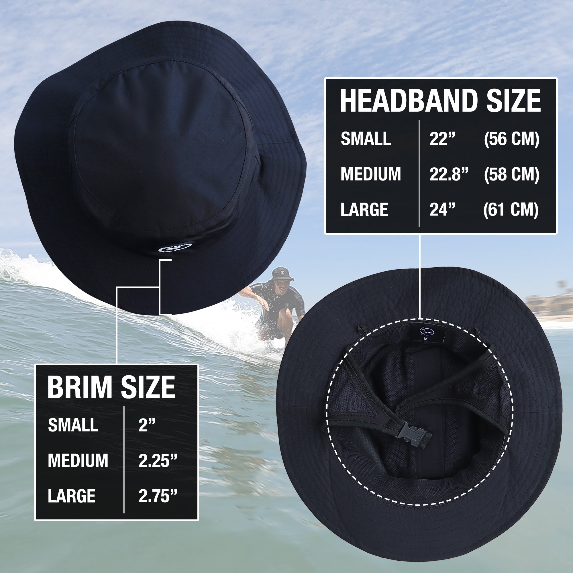 Surf Bucket Hat by Ho Stevie!