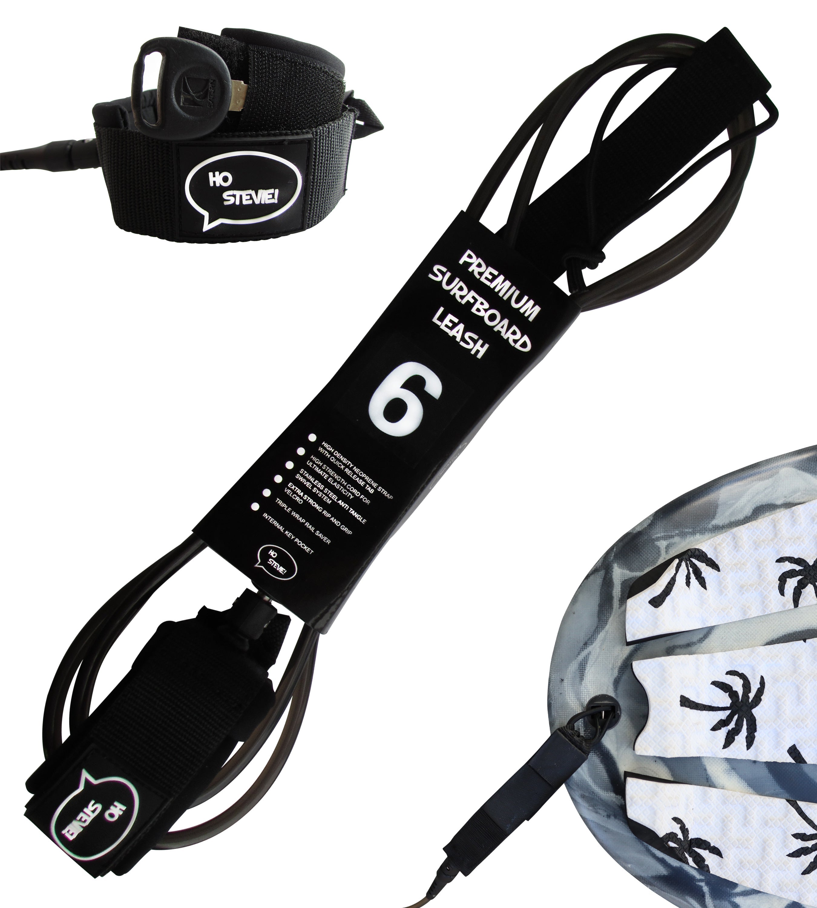 Surf Leash by Ho Stevie!