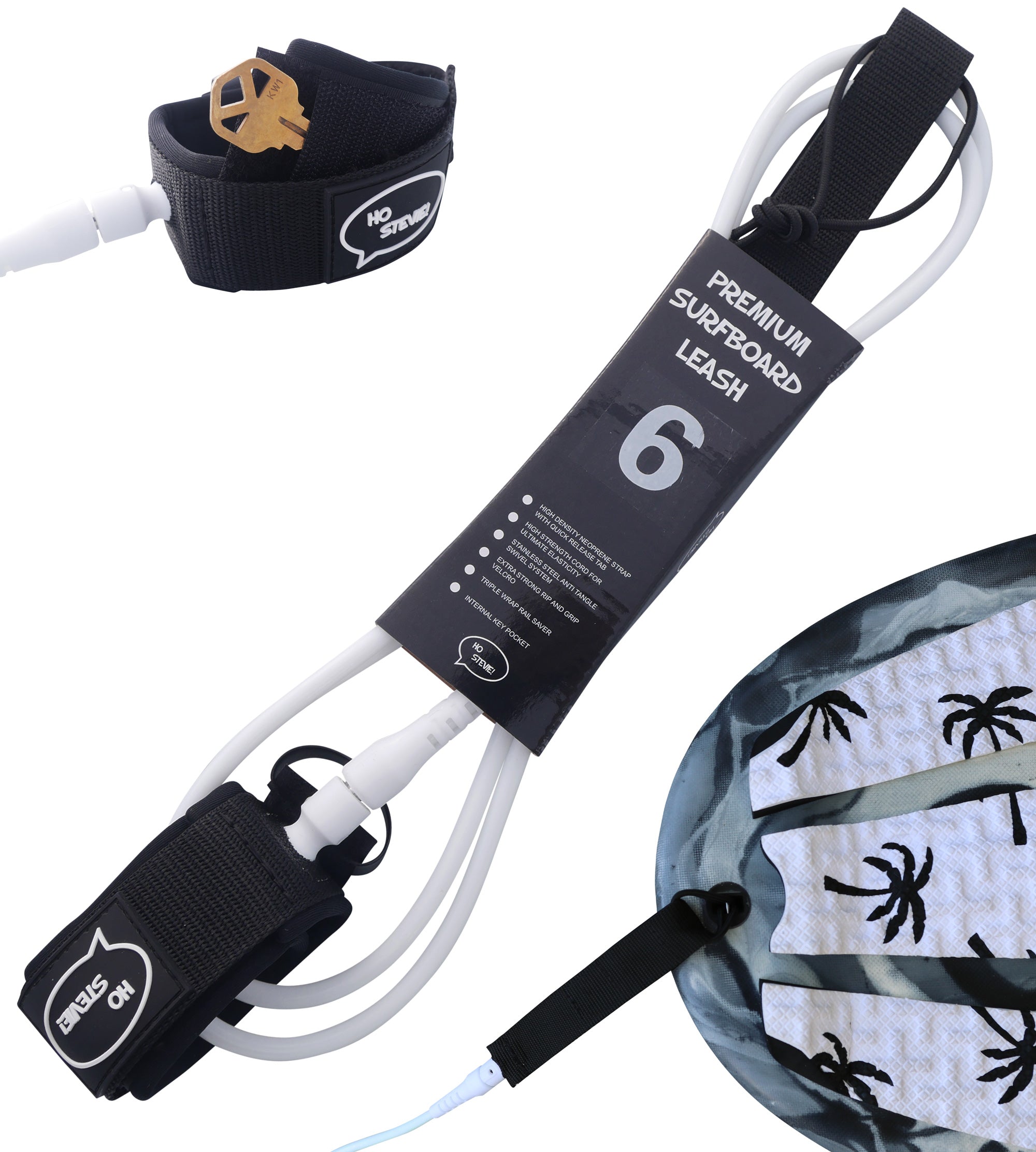 Surf Leash by Ho Stevie!