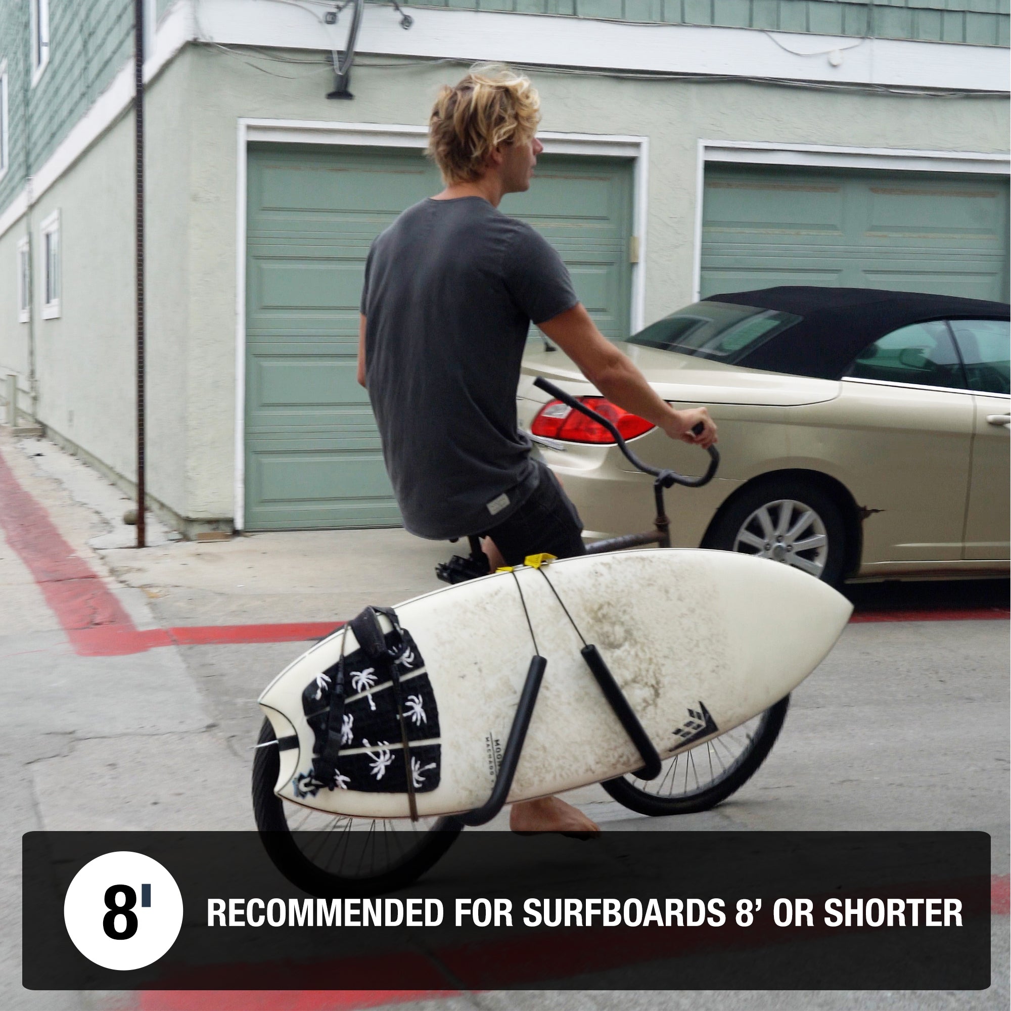 Surfboard Bike Rack by Ho Stevie!