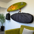 COR Surf Bamboo SUP Wall Mount with Paddle Rack — view 5