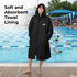 COR Surf Waterproof Swim Parka (Navy Blue) — view 2