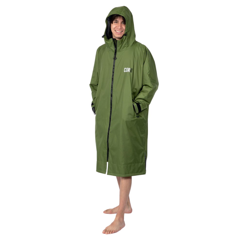 COR Surf Waterproof Swim Parka (COR Green) — view 10
