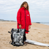 COR Surf Waterproof Swim Parka (Red) — view 2
