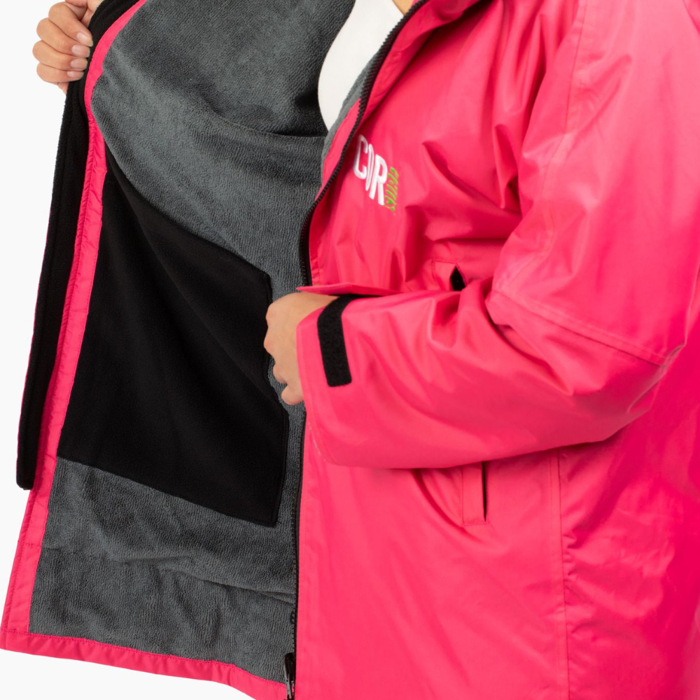COR Surf Waterproof Swim Parka (Pink) — view 7