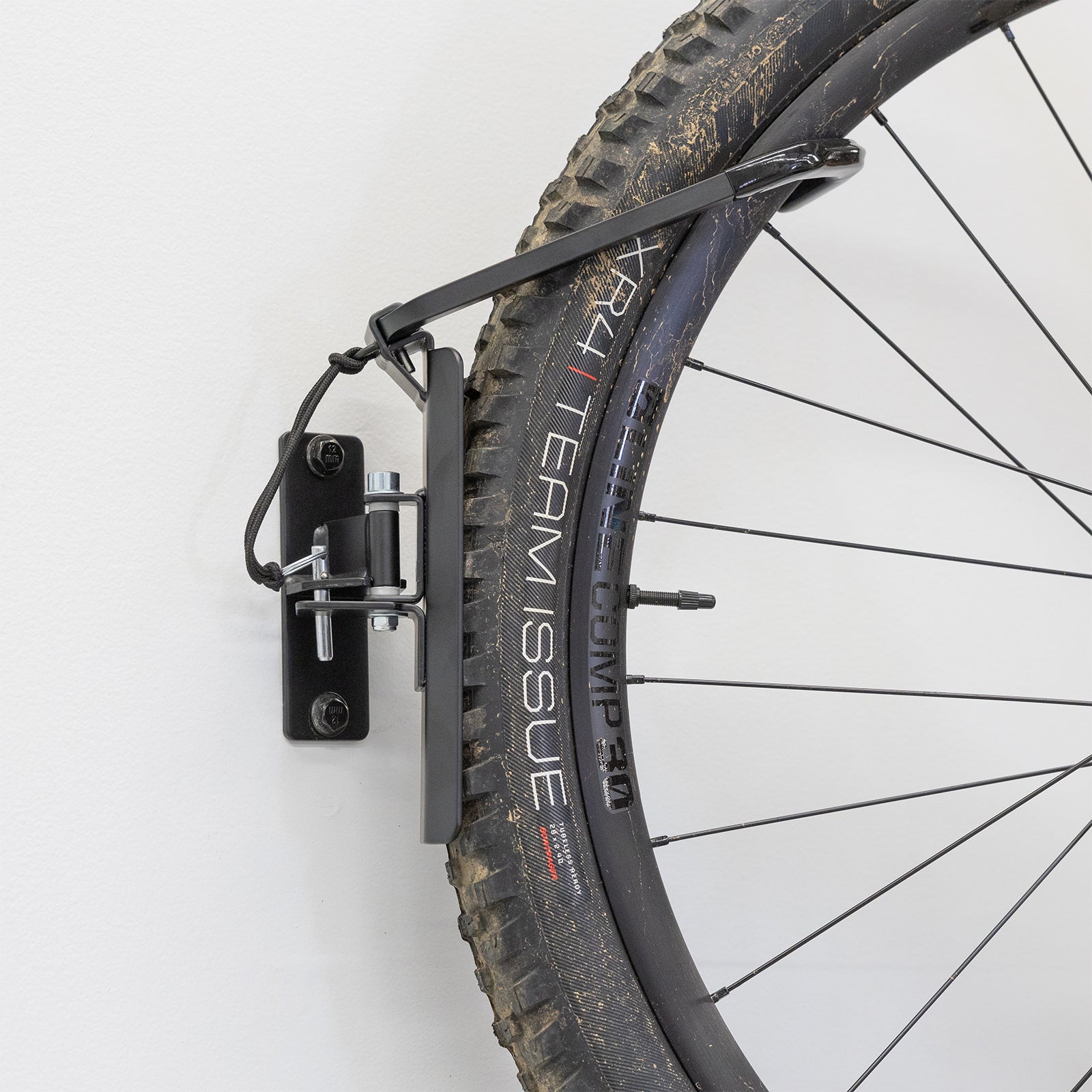 Swivel Mount Bike Storage Rack | Garage Wall Hook - product view 5