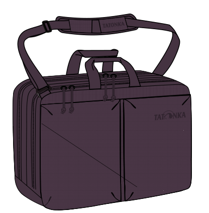 Tatonka Tough Bag M in Midnight Plum, manufacturer 2027 catalog illustration