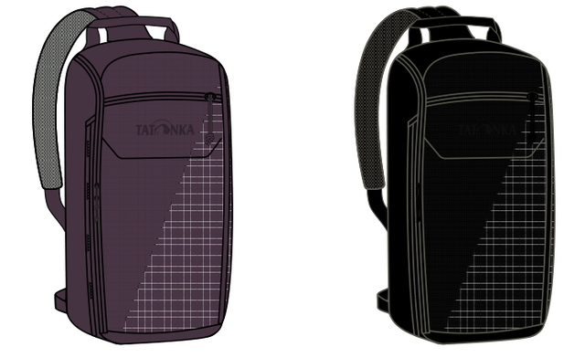 Tatonka Tough Sling 8 catalog illustration in Midnight Plum and Black