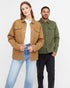Tentree Treeline Canvas Unisex Jacket - Foxtrot Brown