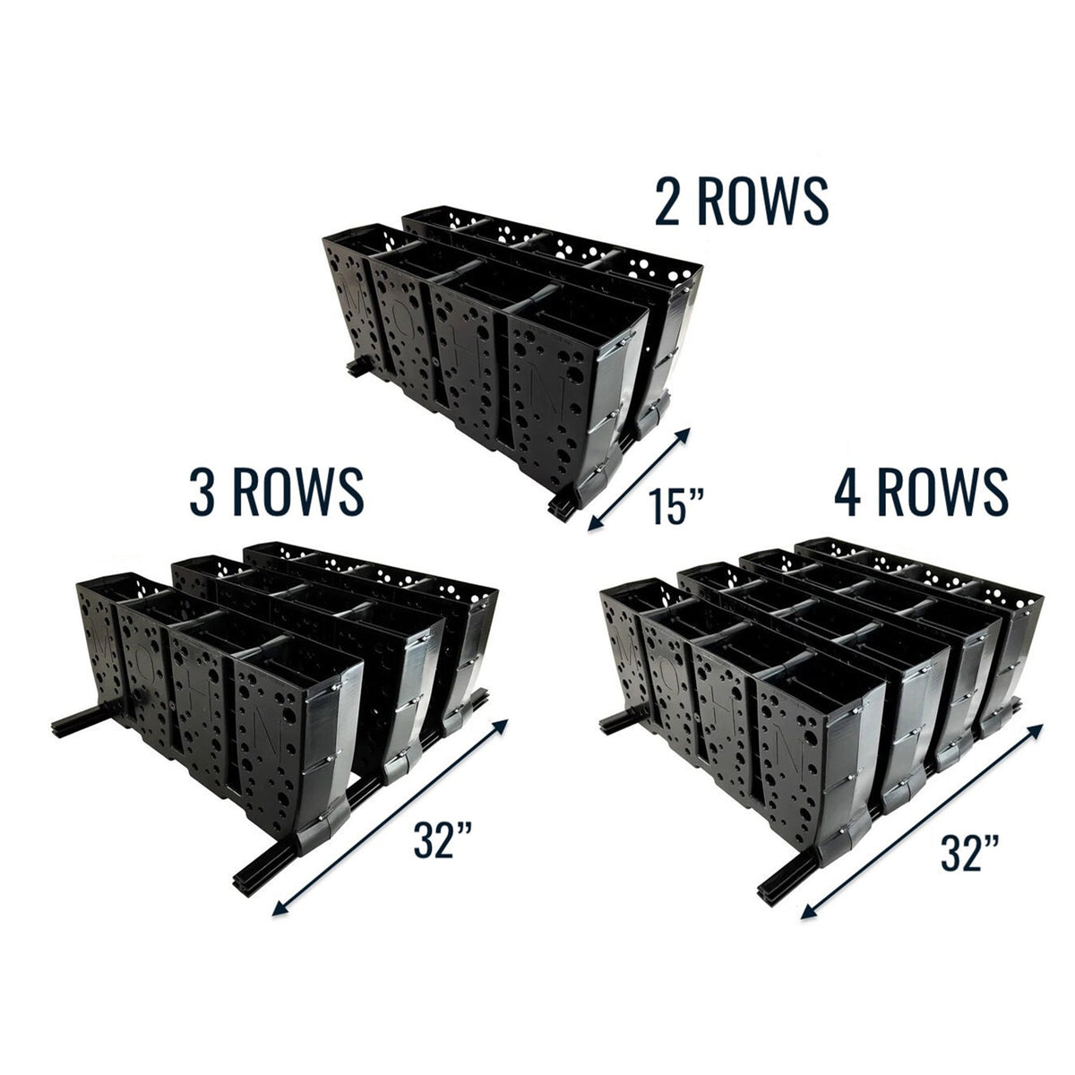 Telluride Ski Storage Rack for Rental Shops | Holds up to 16 Pairs of Skis - product view 3