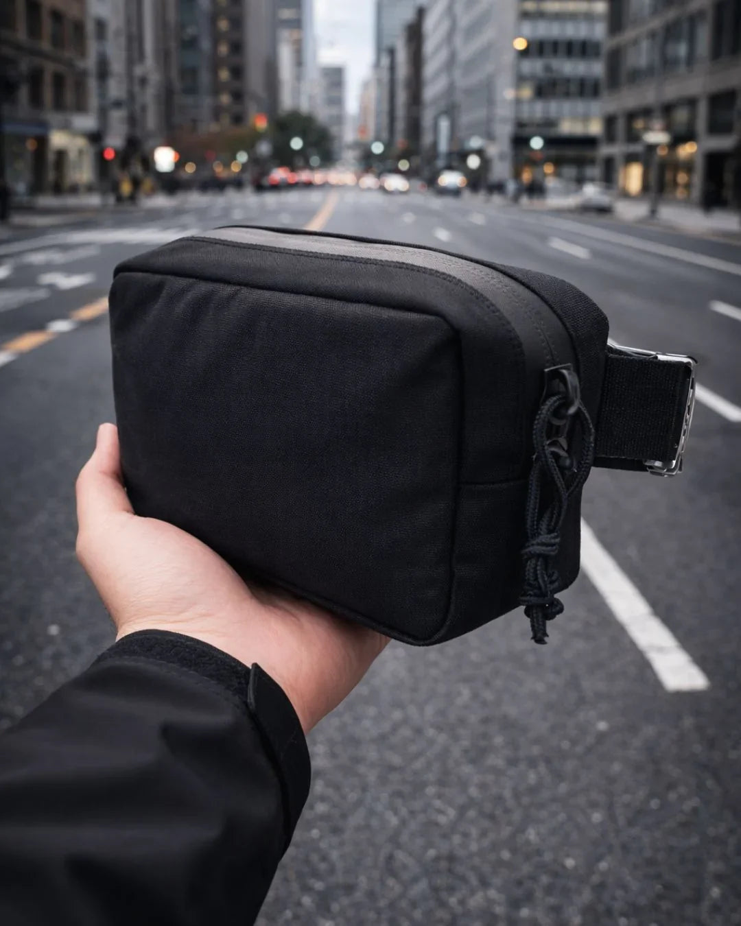 Recycled Firefighter The Black-Out Fanny Pack — product view 3