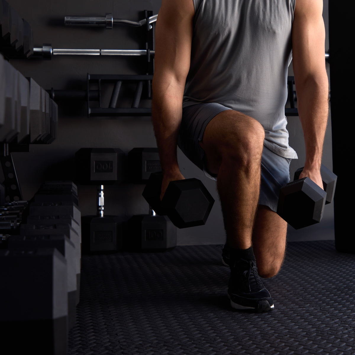 Barbell Standard Three-Tier Dumbbell Rack - view 6