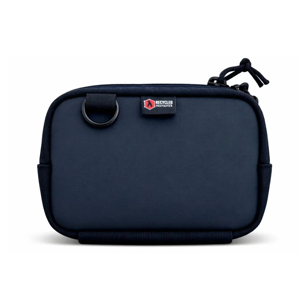 Recycled Firefighter TrailHound Fanny Pack - Boot Leather Edition — product view 2