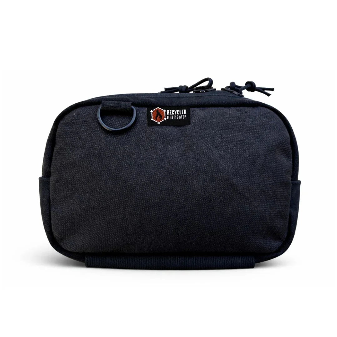 Recycled Firefighter TrailHound Fanny Pack - Bunker Gear Edition — product view 7