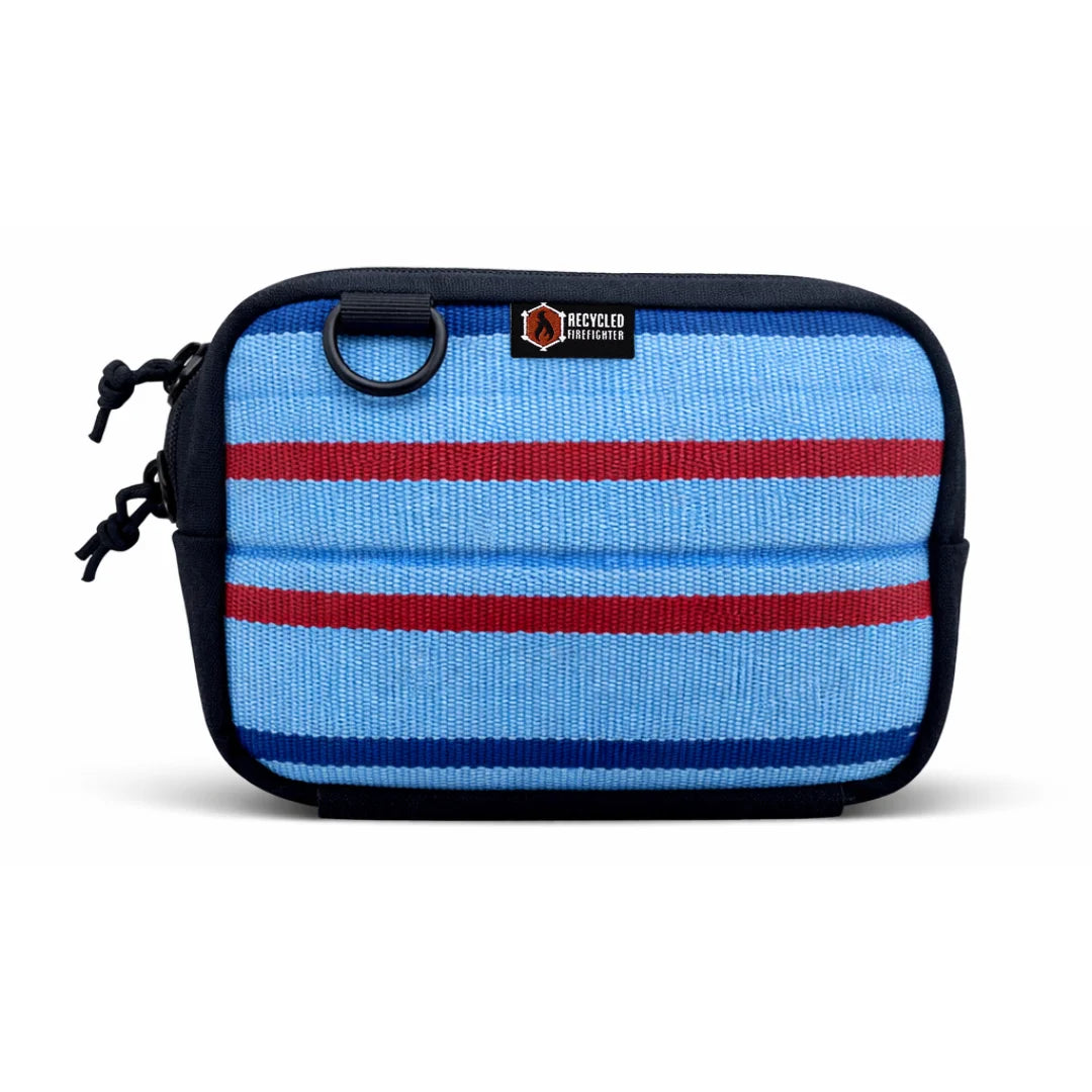 Recycled Firefighter TrailHound Fanny Pack - Firehose Edition — product view 4