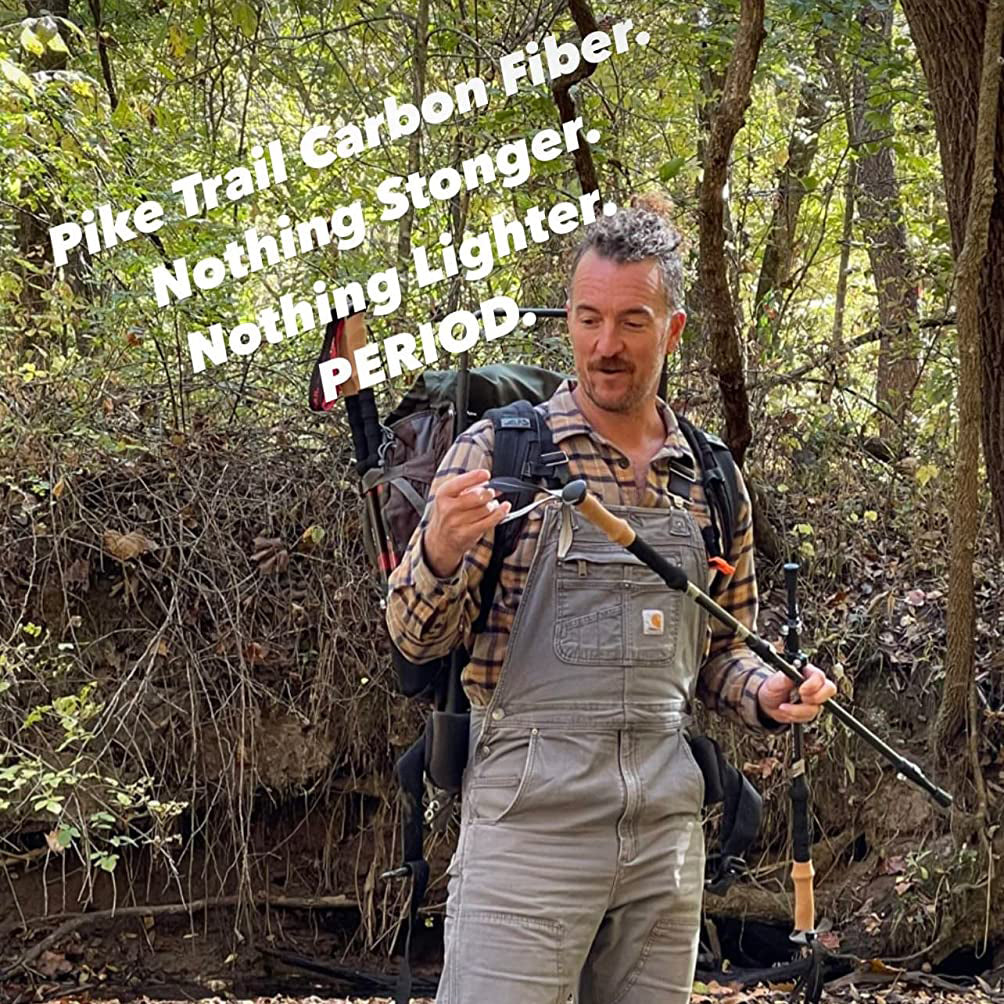 Pike Trail Carbon Fiber Trekking Poles by Pike Trail