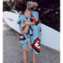 COR Surf Tribal Tech Changing Poncho - Medium (Small Adults/Big Kids) — view 3