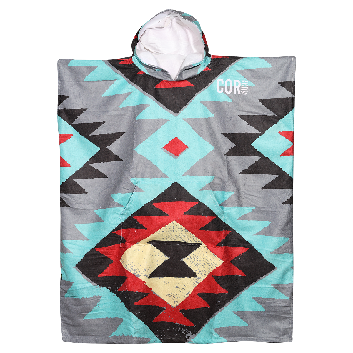 COR Surf Changing Towel Poncho by COR Surf - Tribal-Tech (Large) — view 2