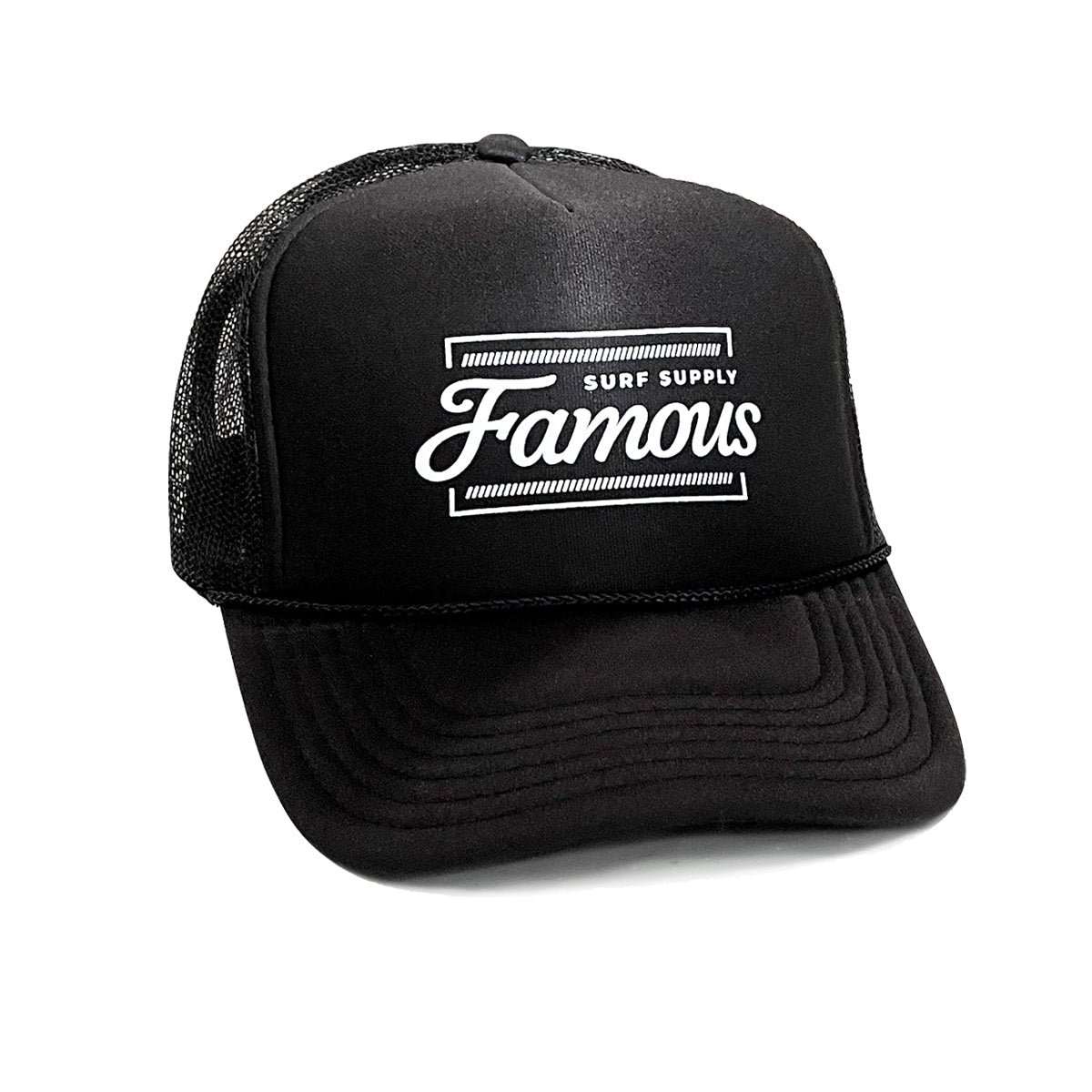 Famous Surf Supply Trucker Hat – product view 6