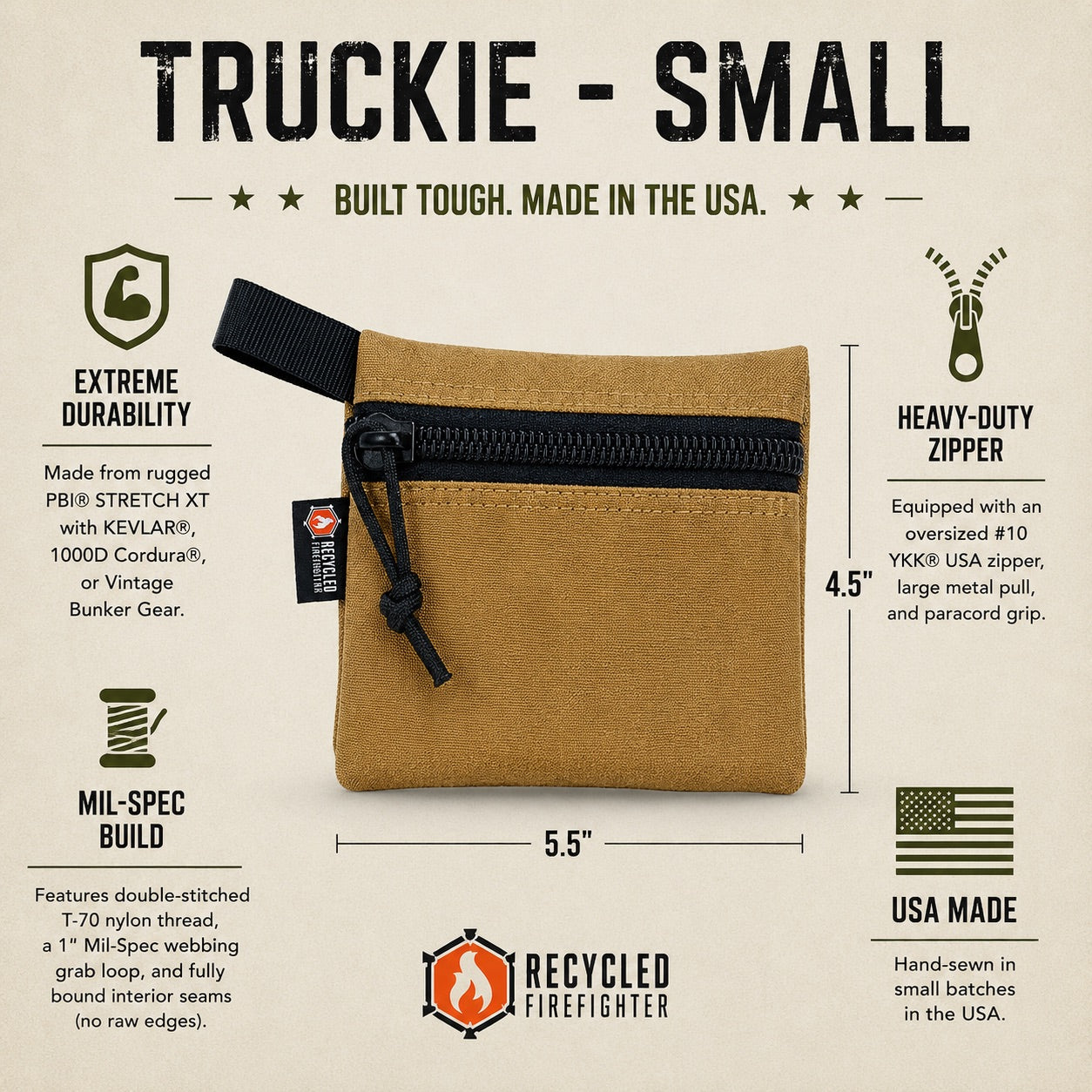 Recycled Firefighter Truckie - Small — product view 3