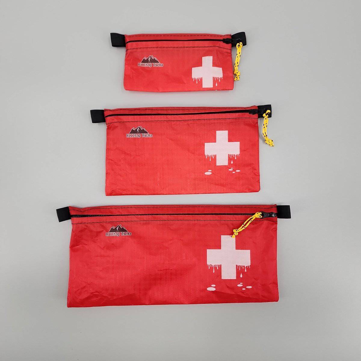 Ultralight Zipper Pouch Organizer Patterns (Series 1) by Hilltop Packs LLC