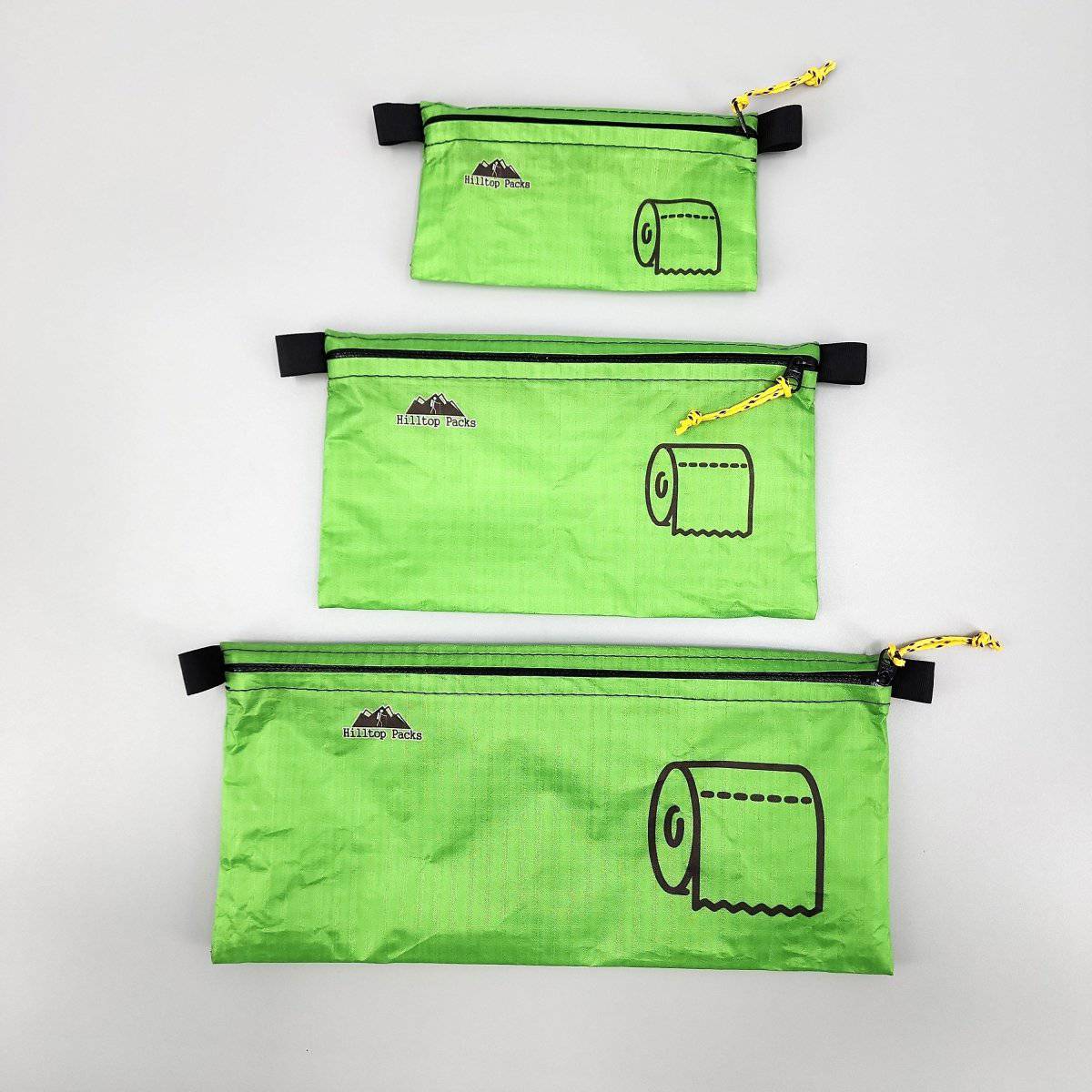 Ultralight Zipper Pouch Organizer Patterns (Series 1) by Hilltop Packs LLC