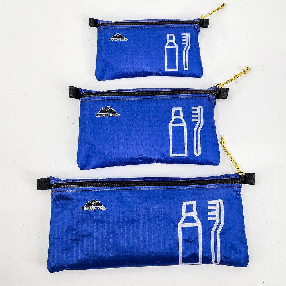 Ultralight Zipper Pouch Organizer Patterns (Series 1) by Hilltop Packs LLC