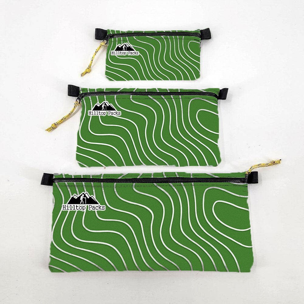 Ultralight Zipper Pouch Organizer Patterns (Series 3) by Hilltop Packs LLC