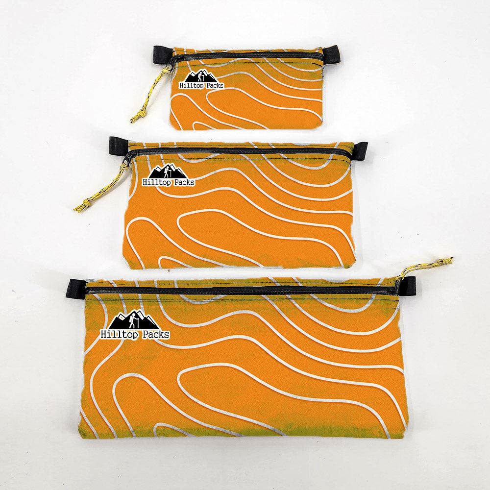Ultralight Zipper Pouch Organizer Patterns (Series 3) by Hilltop Packs LLC
