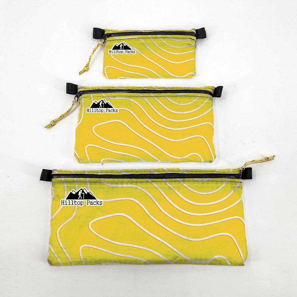 Ultralight Zipper Pouch Organizer Patterns (Series 3) by Hilltop Packs LLC